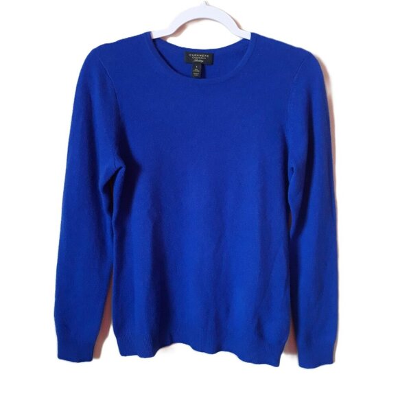 Charter Club Cashmere Sweater S Minimalist Office Closet Staple - Picture 1 of 5